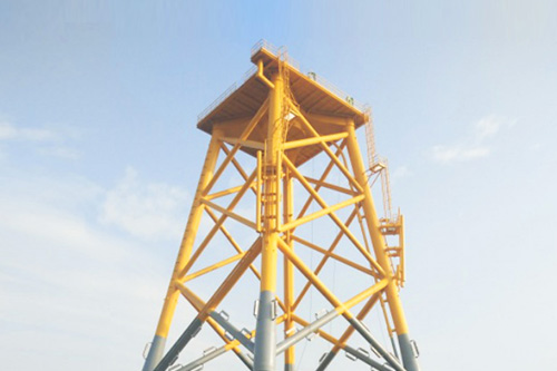 中山基地完成國慶期間兩套導(dǎo)管架一套群樁交付目標